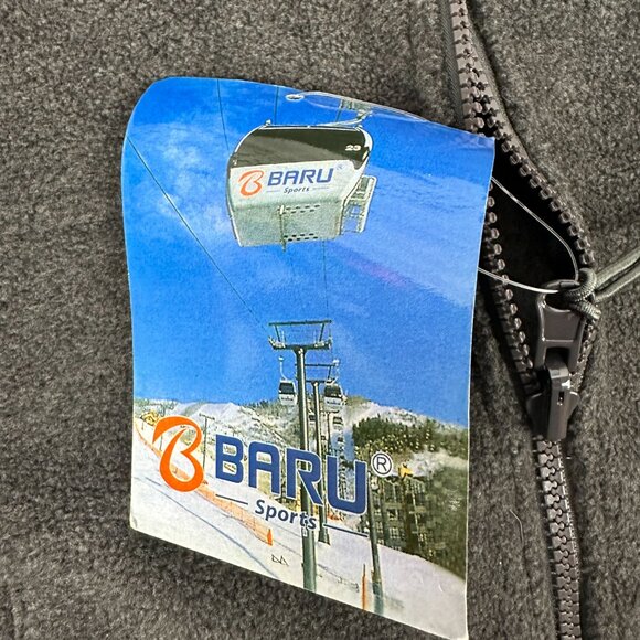 Winchester Womens Fleece Vest Embroidered Logo By Baru Sports Dark Gray Size S - Picture 7 of 8